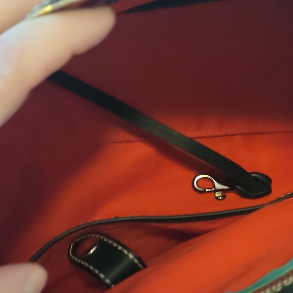 Dooney & Bourke Black and Tan Women's Bag - Picture 10 of 16